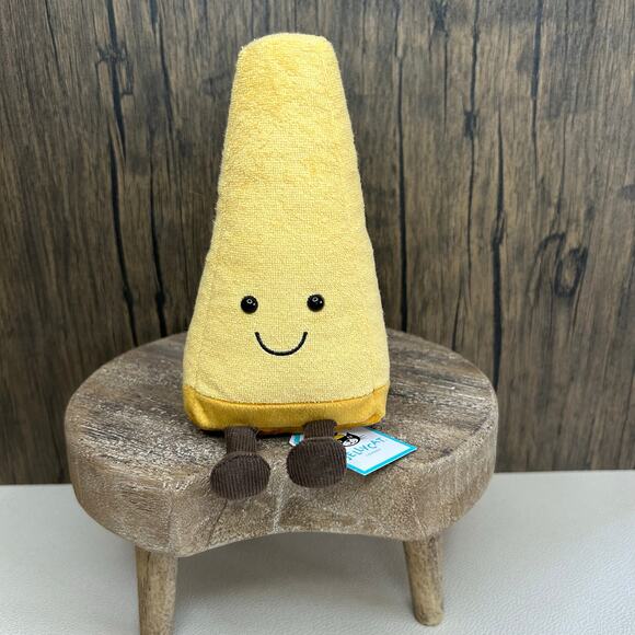 Jellycat Parmesan Cheese FAST SHIP NeW Jellycat Amuseables - Picture 1 of 7